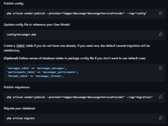 Laravel Messenger Screenshot 1