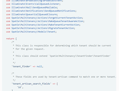Laravel Multitenancy Screenshot 1