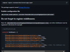 Laravel Page Speed Screenshot 2