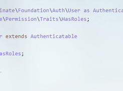 Laravel permission Screenshot 2