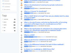 Laravel QuestionAnswer Screenshot 1