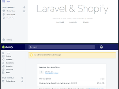 Laravel Shopify App Screenshot 1