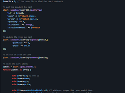 Laravel Shopping Cart Screenshot 1