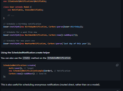 Laravel Snooze Screenshot 1