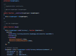 Laravel SoapClient Wrapper Screenshot 1