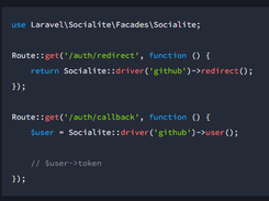 Laravel Socialite Screenshot 1
