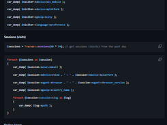 Laravel Stats Tracker Screenshot 1