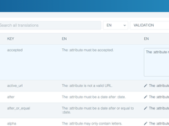 Laravel Translation Screenshot 1