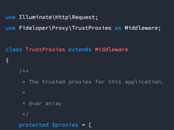 Laravel Trusted Proxies Screenshot 1