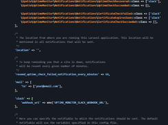 Laravel Uptime Monitor Screenshot 1