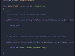 Laravel Valet Screenshot 2