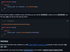 Laravel Validation Rules Screenshot 1