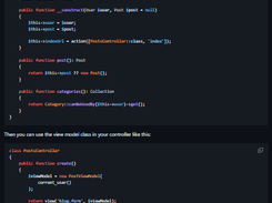 Laravel View Models Screenshot 1