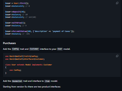 Laravel Wallet Screenshot 1