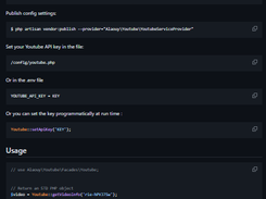 Laravel Youtube Screenshot 1