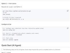 lark-cli Screenshot 1