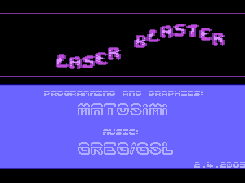 Laser Blaster - Atari XL/XE Screenshot 1