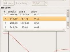 A very early and primitve view of the mode-matcher module.