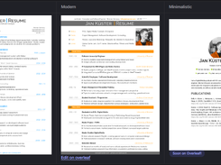 latexcv Screenshot 1