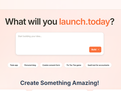 Launch Screenshot 1