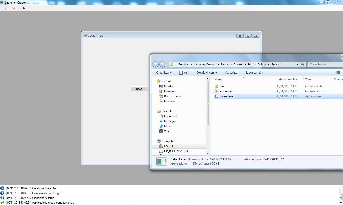 Game launcher creator