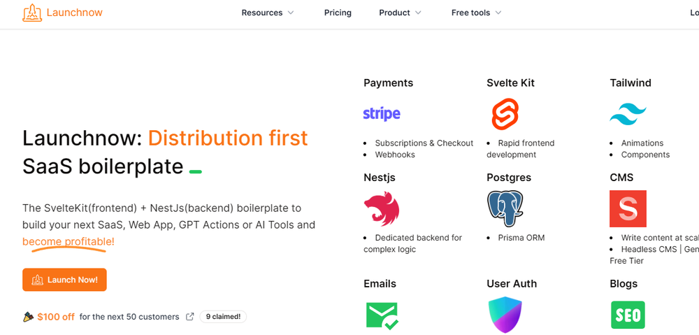Launchnow Screenshot 1