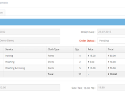 Order Page