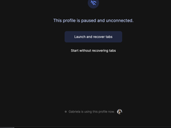 See the real-time status of profiles.