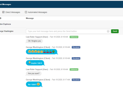 Real-time Texting with Clients