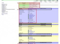 overview of a web page and the crawled pieces of information