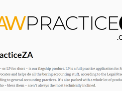 LawPracticeZA Screenshot 1