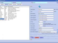 Manage the service database