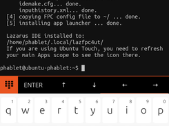 installer in Terminal appeared on Nexus 5