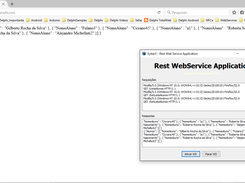 Lazarus REST/JSON Server/Client Project Screenshot 3