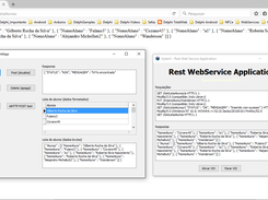 Lazarus REST/JSON Server/Client Project Screenshot 4