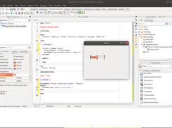 Lazarus IDE 2.1 running under Linux/gtk2