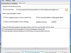 Update Pack Advanced Tab