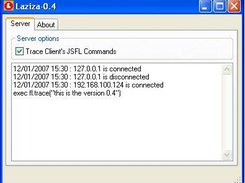 Laziza-0.4 running on windows XP