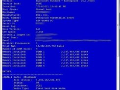 TLA v.9.1 Detailed Hardware Info