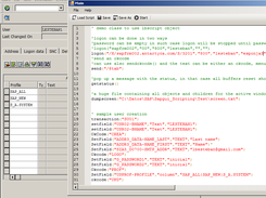 Executing a script wihout new visual design