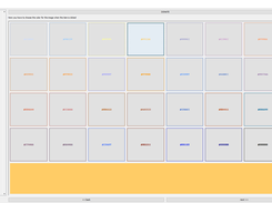You can choose a color for the item for when it gets clicked