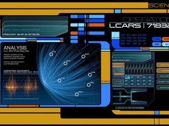LCARS Science Console - Example of what I am aiming for with the User Interface