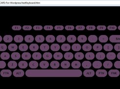 Testing LCARS Buttons - a javascript based keyboard example of LCARS Button Object