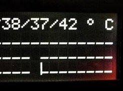 LCD Smartie displaying on a Matrix Orbital LK204-7T-1U LCD.