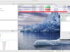 Filtered transactions and non validated lines highlighted