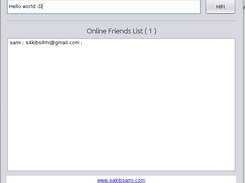 Main Window ( Online Users List)