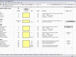 Use the Conditions sheet to enter study conditions