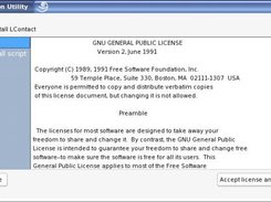 The LContact install tool(fresh install)
