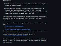 LCOV Screenshot 1