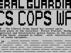 The player-run Liberal Guardian newspaper